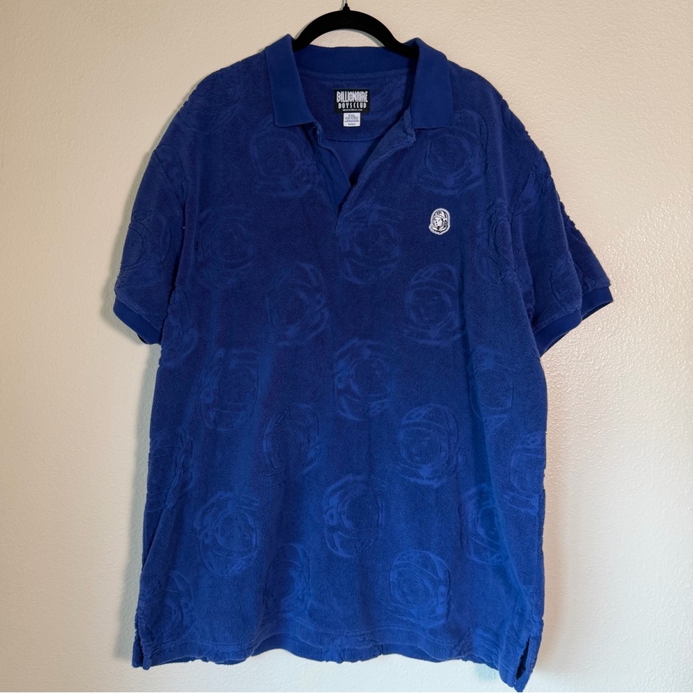 Billionaire Boys Club Gravity Terry Cloth Polo, Men’s XXL